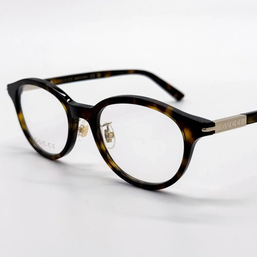 NEW GUCCI GG1507OJ 002 EYEGLASSES MEN HAVANA EYEWEAR
